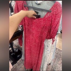 Worth Collective Dress- Jamie Maxi in berry crush